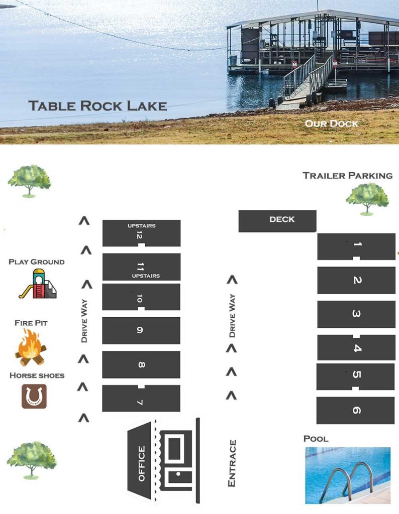 Resort Map - Rock View Resort